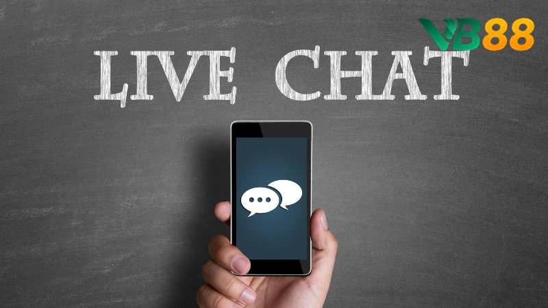 Liên Hệ VB88 2 Gửi yêu cầu hỗ trợ qua kênh Live Chat trực tuyến