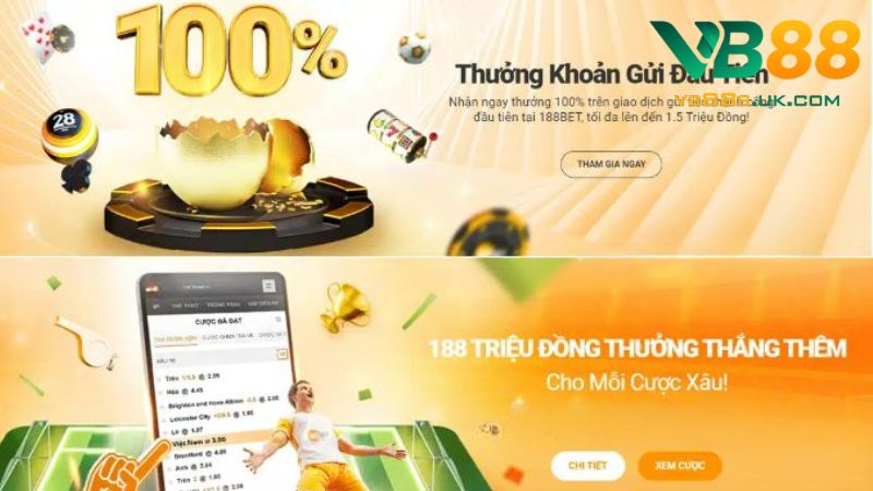 Khám Phá Đặc Quyền VIP VB88 Cho Các Hội Viên Lâu Năm 4 Hội viên ở cấp độ VIP Kim Cương được thưởng thêm cho các sự kiện đặc biệt