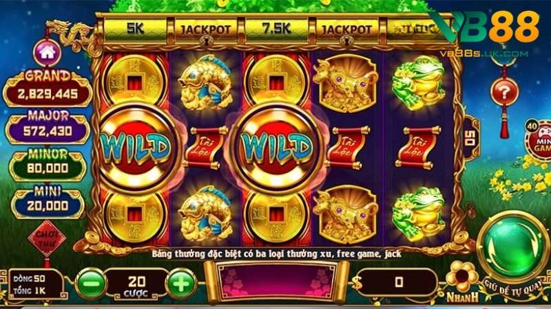 Nổ Hũ VB88 | Săn Thưởng Khủng Mỗi Ngày Không Giới Hạn 1 Sảnh Slots thu hút đông đảo người chơi tham gia